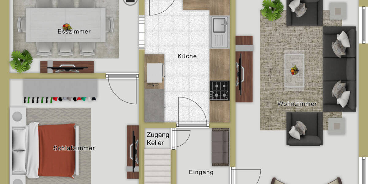 Einfamilienhaus Aulendorf Tannweiler - 6 Zimmer, 130 m&sup2;, 349.000&euro; | Angebot:25693626