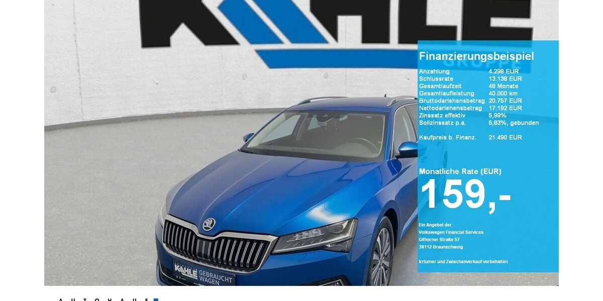 Skoda Superb 126.414 km 21.490 &euro; Nienburg 31582