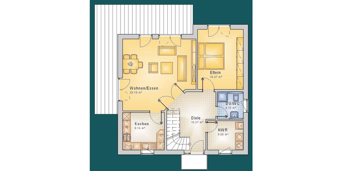 Einfamilienhaus Wagenfeld Diepholz - 5 Zimmer, 130 m&sup2;, 353.900&euro; | Angebot:25705197