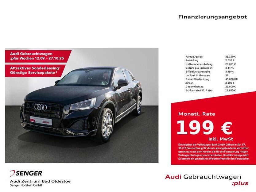 Audi Q2 28.085 km 31.150 € Bad Oldesloe 23843