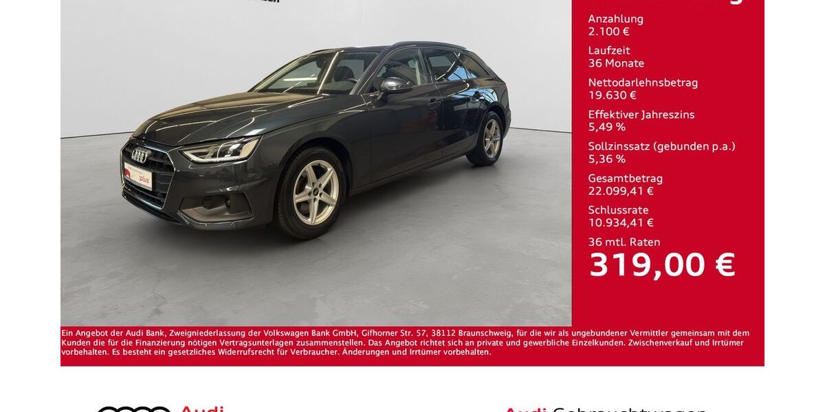 Audi A4 124.000 km 21.730 &euro; Giessen 35394