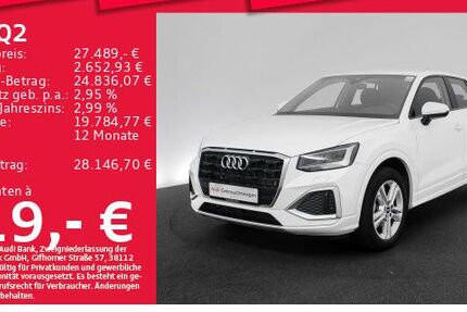 Audi Q2 4.480 km 27.489 &euro; München 80935