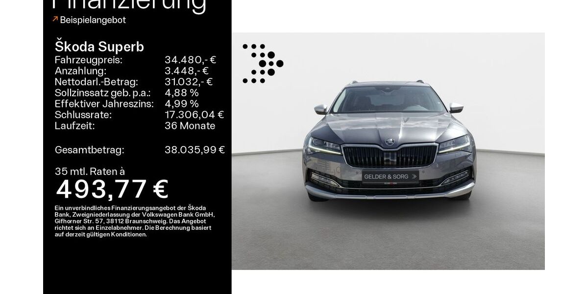 Skoda Superb 55.144 km 33.480 &euro; Lichtenfels 96215
