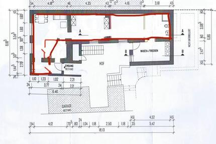 Lagerraum Lager mit Dusche und WC Erdgeschoss zimmer