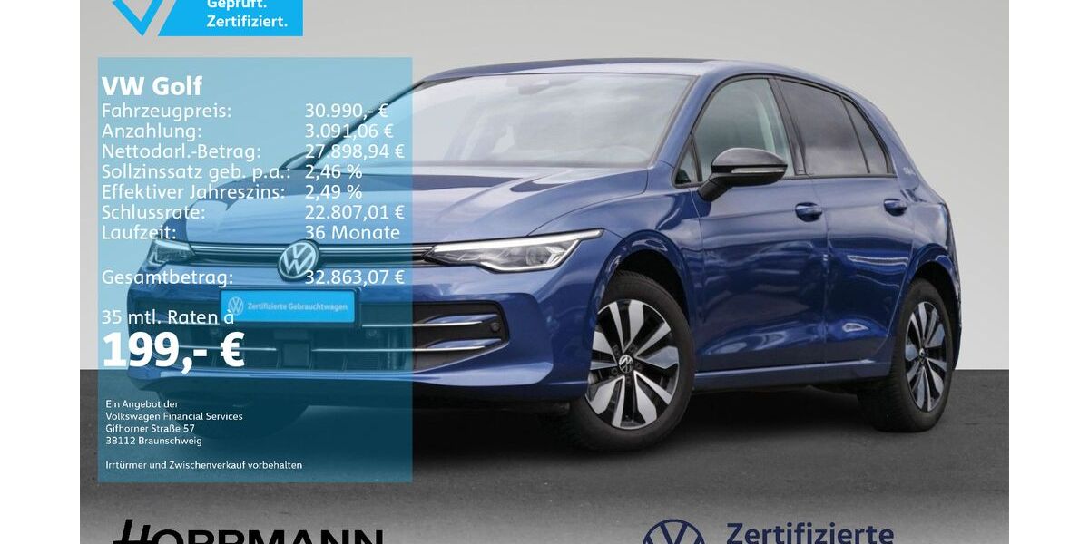 VW Golf 24.513 km 30.990 &euro; Herborn 35745