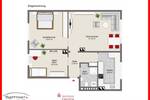 Etagenwohnung Emden Borssum/Hilmarsum - 3 Zimmer, 63 m&sup2;, 95.000&euro; | Angebot:26154443