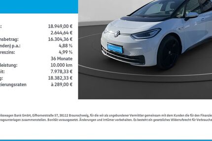 VW ID.3 93.800 km 18.479 &euro; Mühlhausen/Thüringen 99974