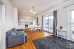 Wohnen in hochwertigem Ambiente mit internationalem Flair. Möblierte 2 Zimmer-Dachterrassen-Wohnung - Einfamilienhaus Düsseldorf Heerdt | Angebot:26645368