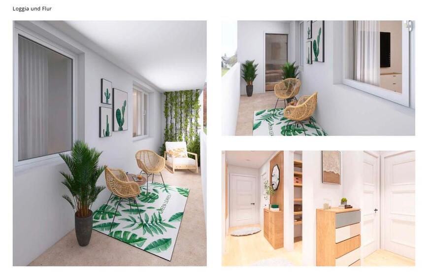 3,5-Zimmer-Wohnung mit Balkon & Stellplatz in Traunstein zimmer