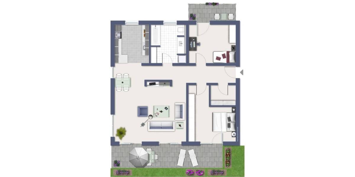 Etagenwohnung Münster - 3 Zimmer, 109 m&sup2;, 459.000&euro; | Angebot:22616988