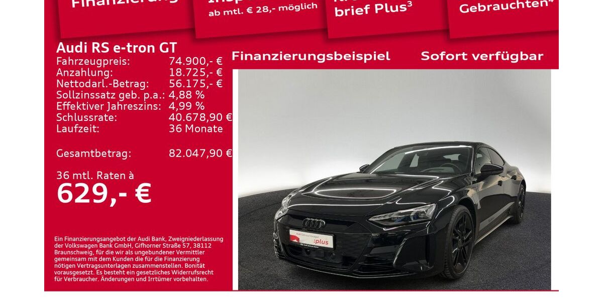 Audi RS e-tron GT 27.900 km 74.500 &euro; Berlin 10587