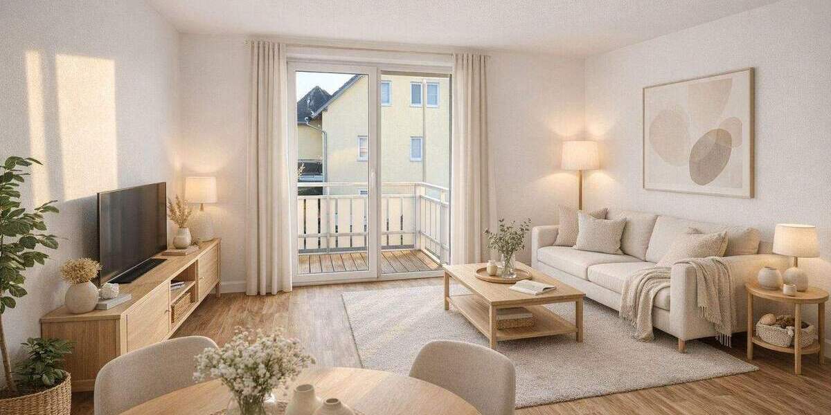 Etagenwohnung Werra-Suhl-Tal Berka - 3 Zimmer, 60 m&sup2;, 97.500&euro; | Angebot:25654154