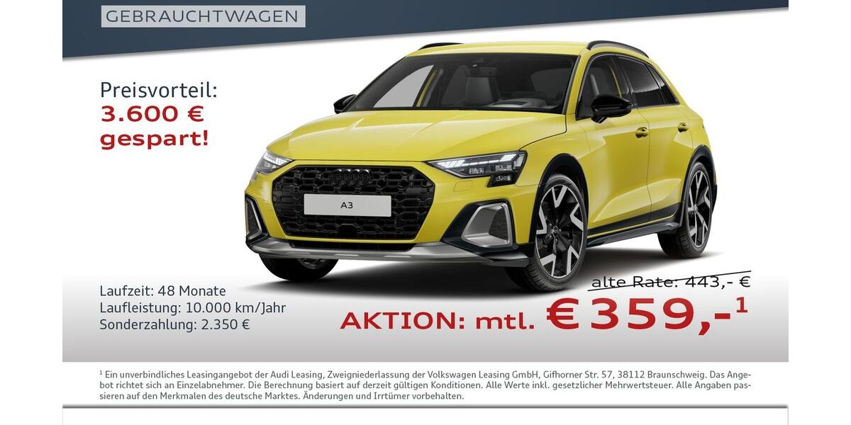 Audi A3 6.600 km 39.980 &euro; Halle 06122