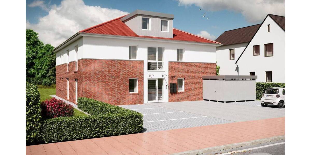 Neubau-Balkonwohnung direkt an der Wörpe mit Blick ins Grüne 3 zimmer