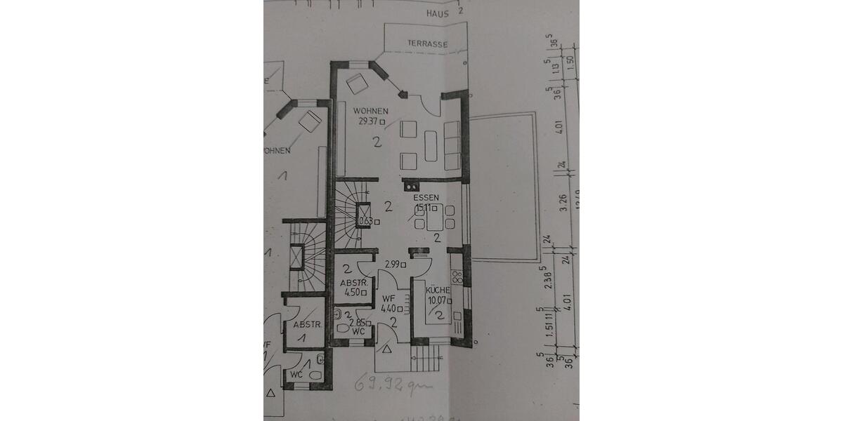 Doppelhaushälfte Wörth am Rhein - 6 Zimmer, 140 m&sup2;, 1.300&euro; | Angebot:25843112