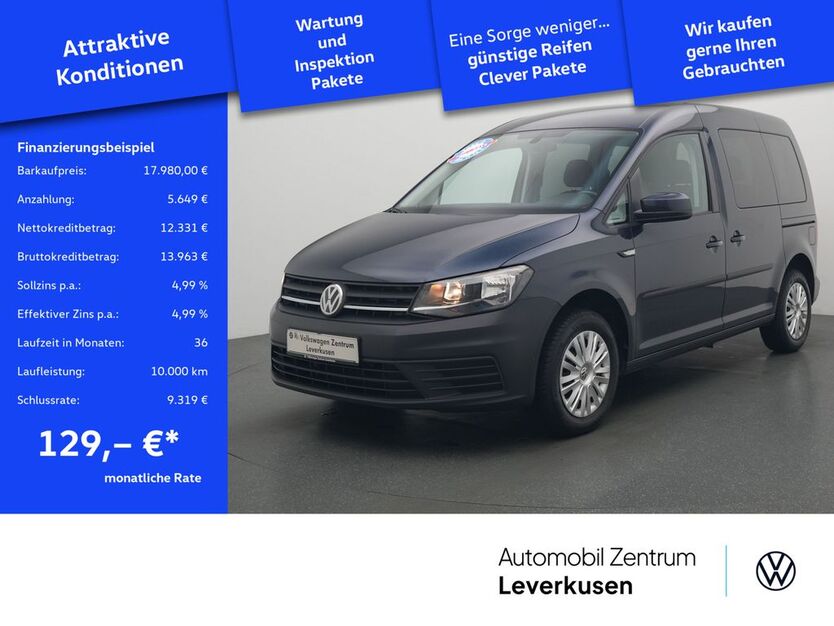 VW Caddy 79.688 km 17.980 € Leverkusen 51379