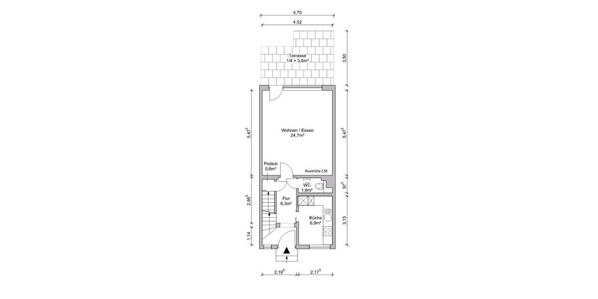 Reihenhaus Seevetal Hagolt - 4 Zimmer, 105 m&sup2;, 329.000&euro; | Angebot:27086848