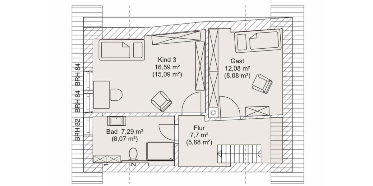 Etagenwohnung Riesa Neuweida - 5 Zimmer, 155 m&sup2;, 1.240&euro; | Angebot:26659160