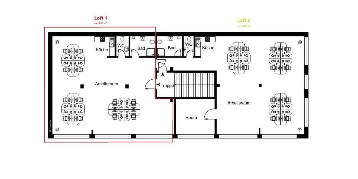 Gewerbeobjekt Seevetal Maschen - 2 Zimmer, 145 m&sup2;, 1.370&euro; | Angebot:25778989