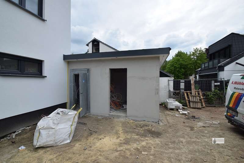 Neubau zum 1.7.2026 Hoch moderne Penthouse-Wohnung Rollläden+Stellplatz+Dachterrasse ohne Küche - Einfamilienhaus Weyhe Leeste | Angebot:26621609