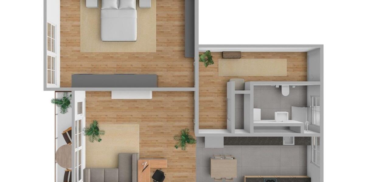 Etagenwohnung Bobenheim-Roxheim Roxheim - 2 Zimmer, 63 m&sup2;, 740&euro; | Angebot:24904432