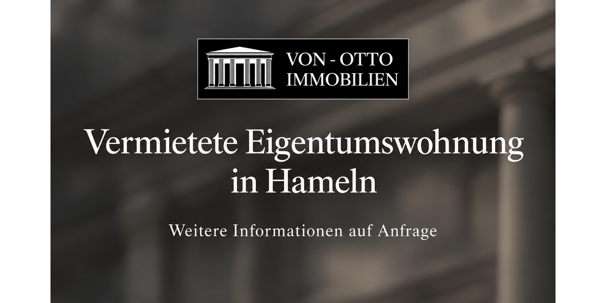 Etagenwohnung Hameln - 3 Zimmer, 76 m&sup2;, 165.000&euro; | Angebot:27705821