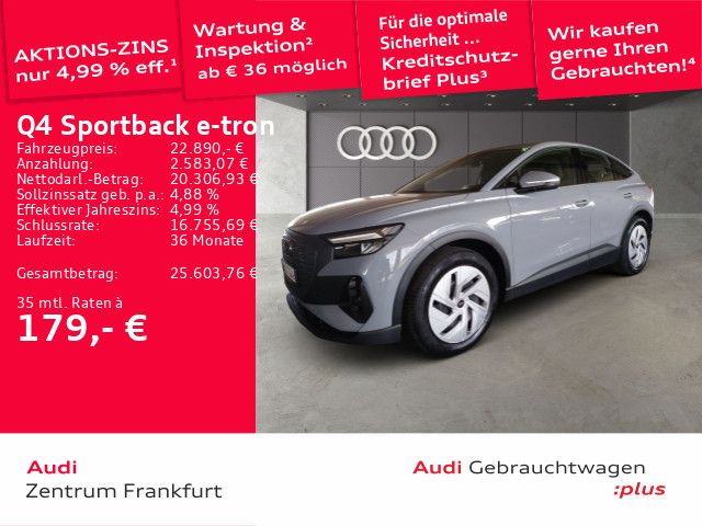 Audi Q4 e-tron 28.588 km 22.890 € Frankfurt am Main 60314