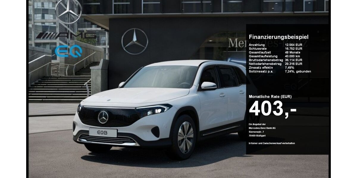 Mercedes-Benz EQB 21.685 km 41.880 &euro; Waldbröl 51545