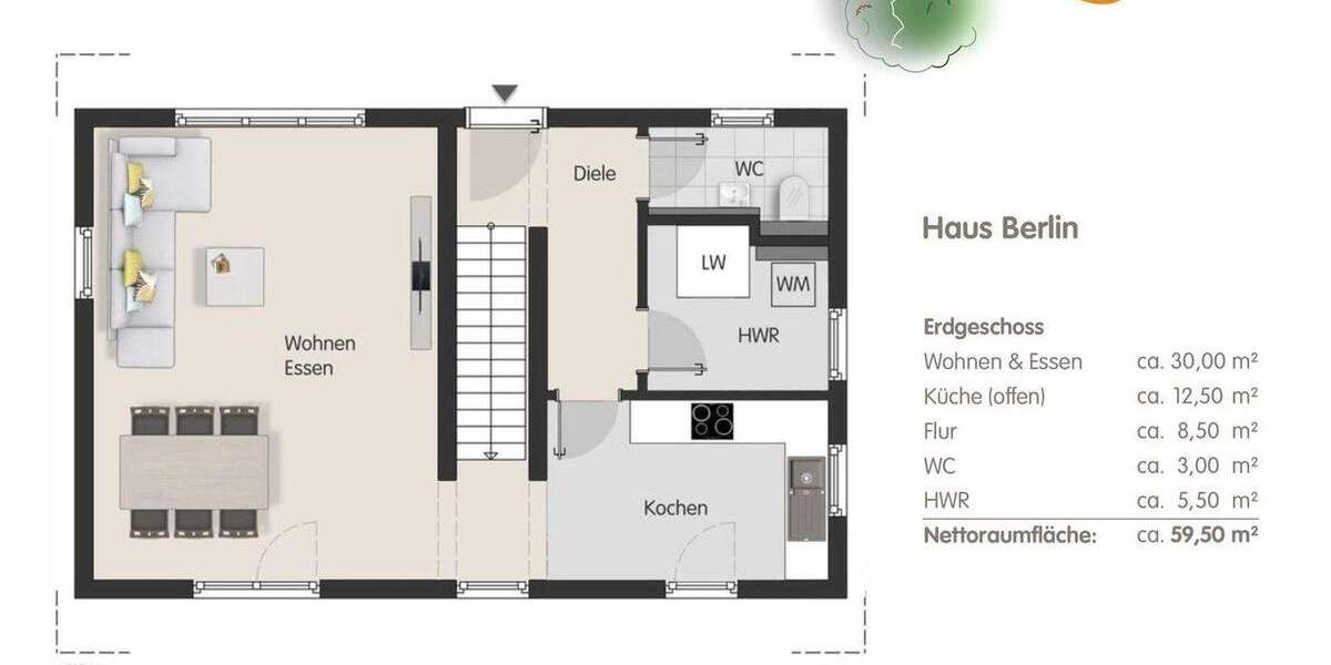 Mehrfamilienhaus, Wohnhaus Frohburg - 4 Zimmer, 111 m&sup2;, 376.360&euro; | Angebot:26247623