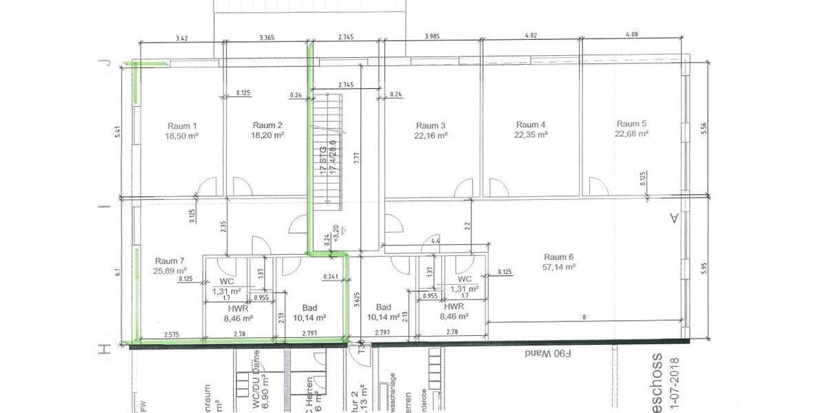 Gewerbegebiet Laaber-Hinterzhof: neuwertige Büro-Praxisräume zimmer