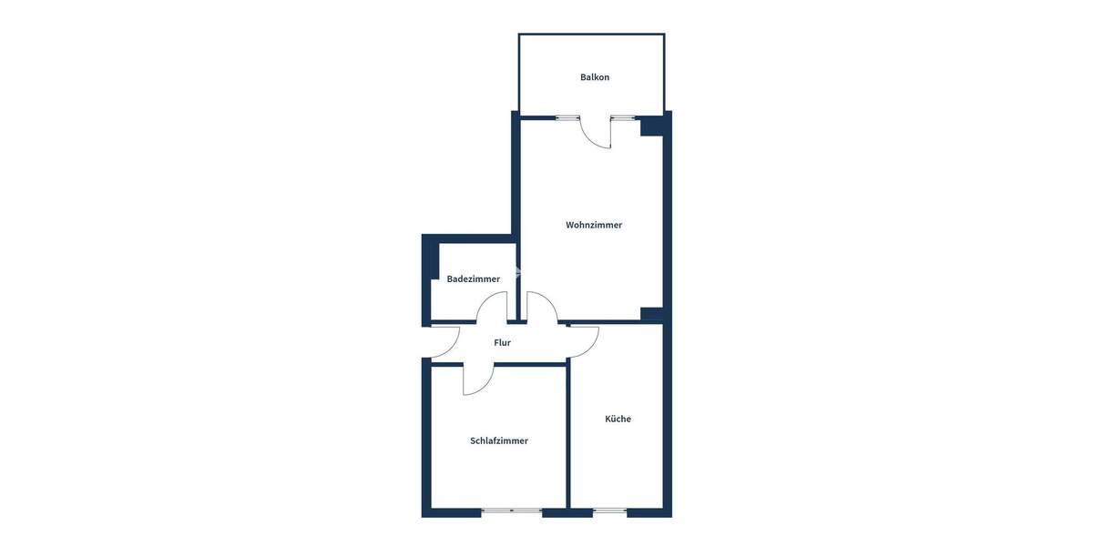 Etagenwohnung Weißenfels - 2 Zimmer, 49 m&sup2;, 69.900&euro; | Angebot:25732710