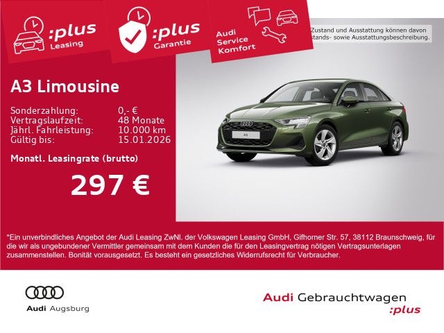 Audi A3 17.500 km 32.990 &euro; Gersthofen 86368