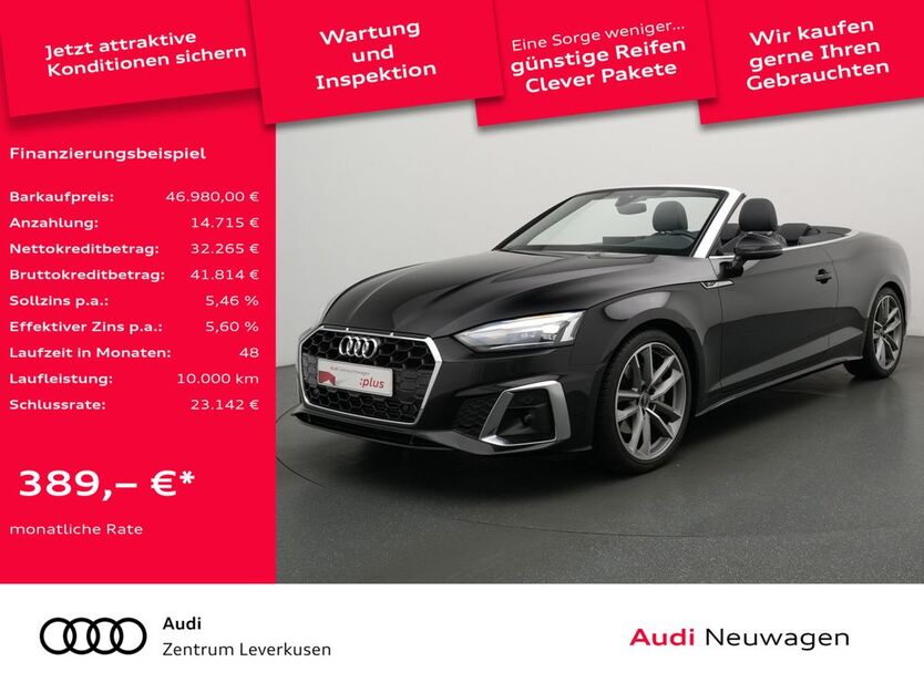 Audi A5 14.990 km 46.980 € Leverkusen 51373