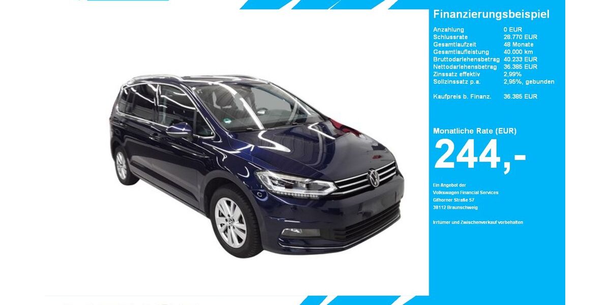VW Touran 20.666 km 36.385 &euro; Gütersloh 33334