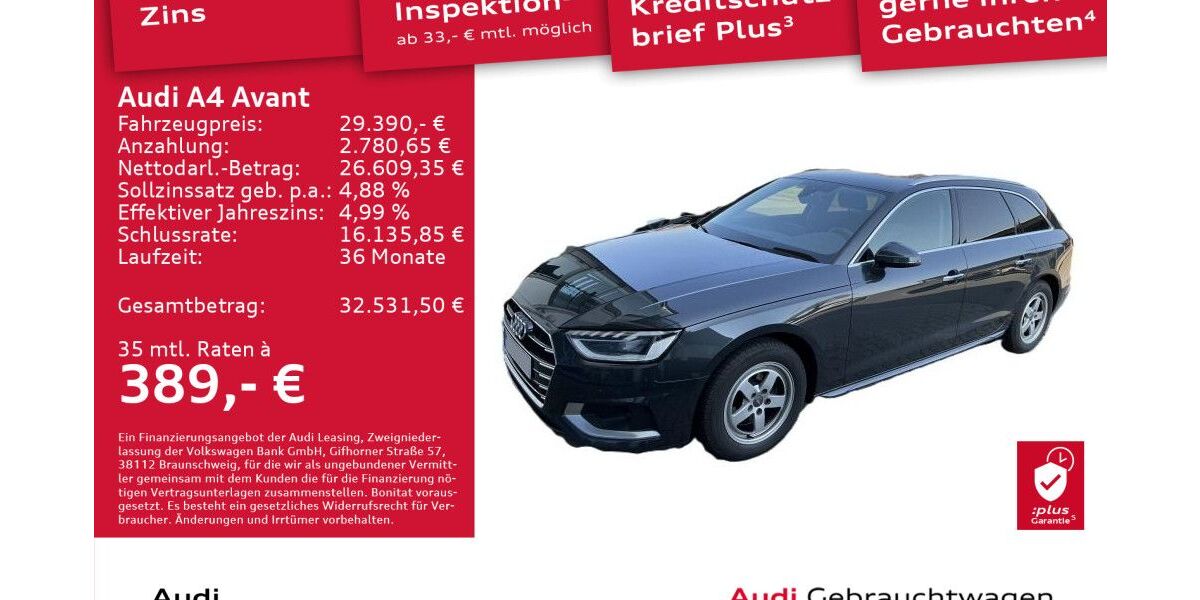 Audi A4 82.387 km 29.390 &euro; Dresden 01169