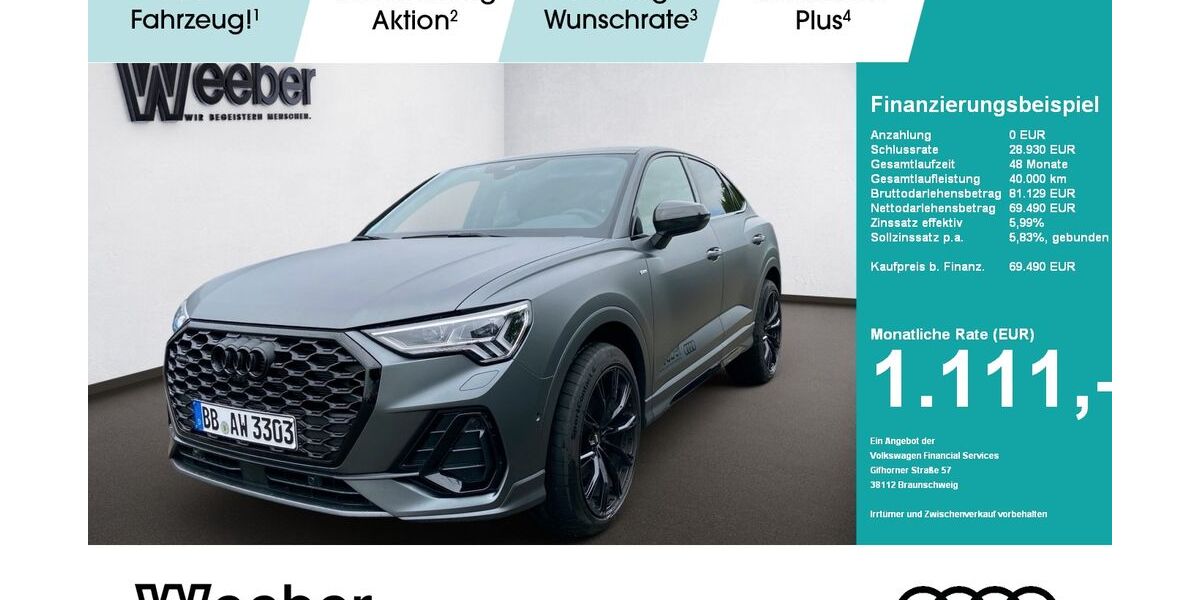 Audi Q3 9.990 km 69.490 &euro; Herrenberg 71083