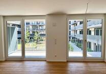 2-Zimmer-Wohnung mit großem Balkon zum Erstbezug!
