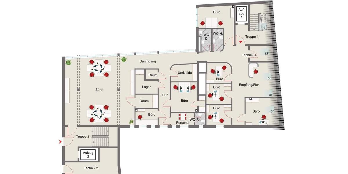 Moderne Gewerbefläche in zentraler Lage zu vermieten zimmer
