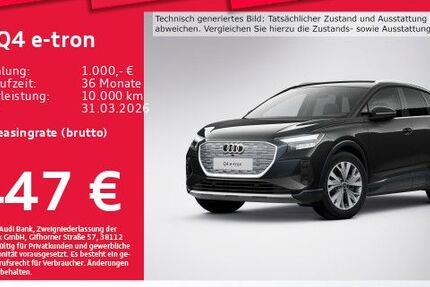 Audi Q4 e-tron 9.868 km 47.532 &euro; Eching 85386