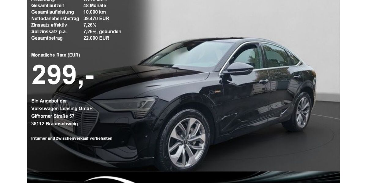 Audi e-tron 23.128 km 33.870 &euro; Sigmaringen 72488