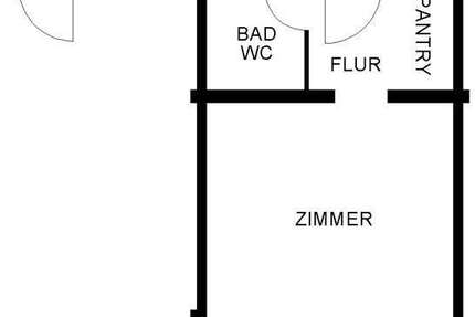 Wohnung Bremerhaven Mitte - 1 Zimmer, 22 m&sup2;, 213&euro; | Angebot:26449878