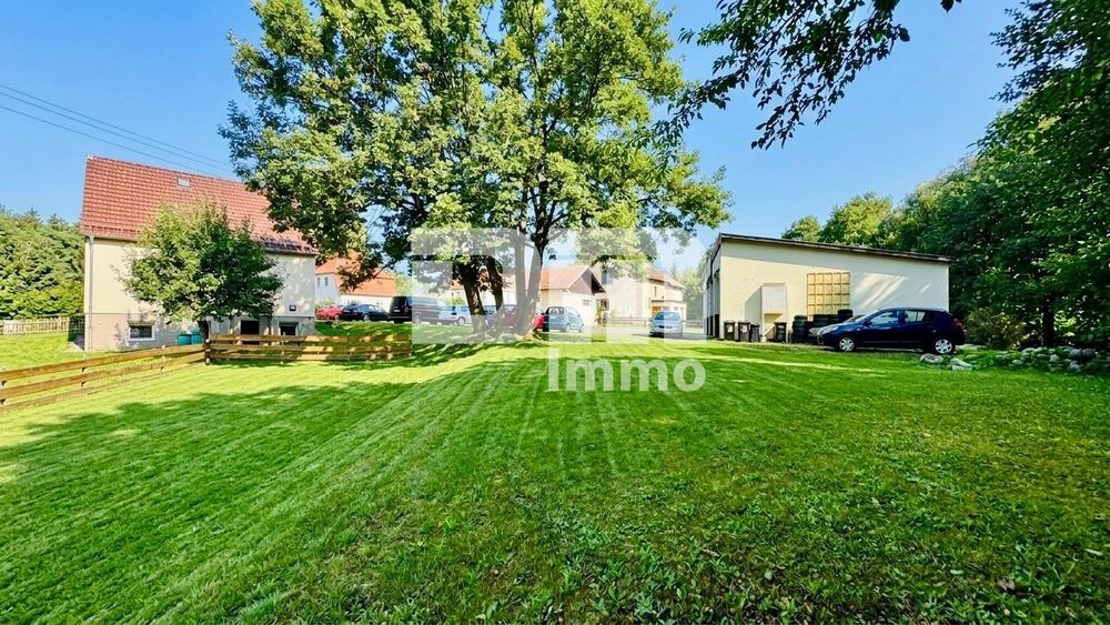 Vielseitige vermietete GewerbeimmobilieWerkstatt mit großem Freigelände - Gewerbeobjekt Waldkappel | Angebot:27313107