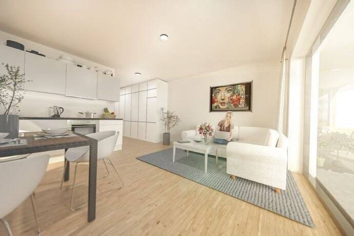 Etagenwohnung Burglengenfeld Augustenhof - 2 Zimmer, 53 m&sup2;, 259.900&euro; | Angebot:25835571