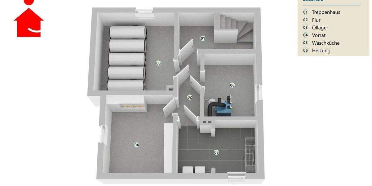 Einfamilienhaus Recke Steinbeck - 4 Zimmer, 121 m&sup2;, 167.000&euro; | Angebot:25771423