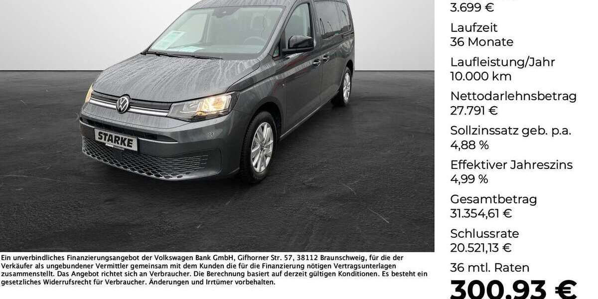 VW Caddy 12.500 km 31.490 &euro; Vechta 49377