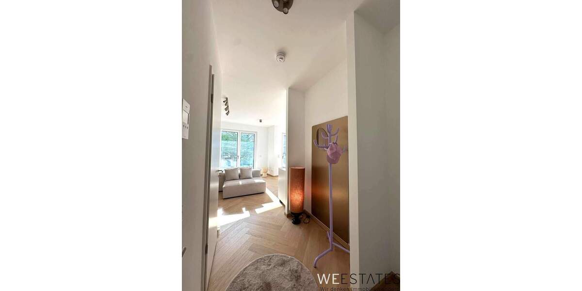 Exklusiv vollmöbliert: Design-Wohnung mit 2 Zimmern und Tageslichtbad am See 2 zimmer