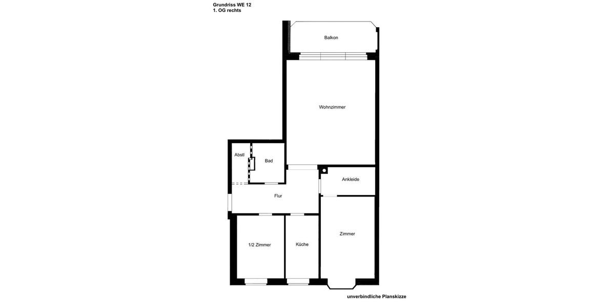 Schöne 3-Zimmer-Wohnung mit Balkon und Einzelgarage 3 zimmer