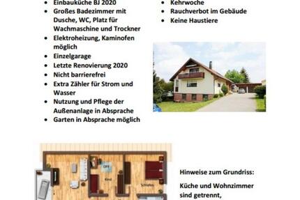 Wohnung Osterburken - 3 Zimmer, 82 m&sup2;, 620&euro; | Angebot:25396830