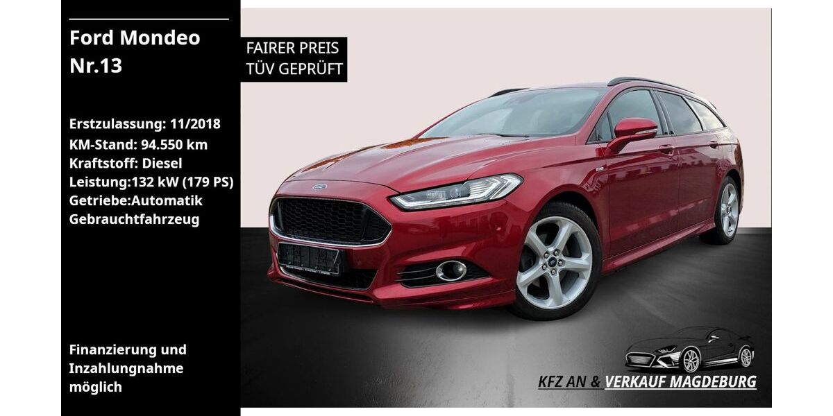 Ford Mondeo 94.550 km 17.290 &euro; Magdeburg 39118