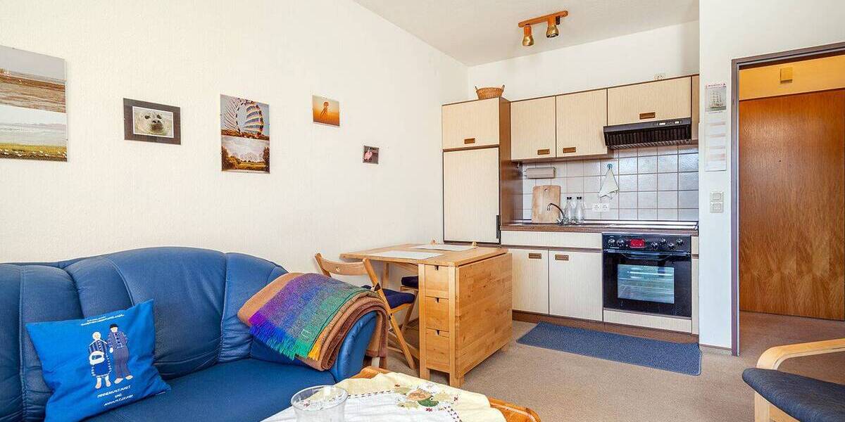 Etagenwohnung Dornum / Dornumersiel Dornumersiel - 2 Zimmer, 33 m&sup2;, 125.000&euro; | Angebot:26540481